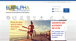 Desktop Screenshot of euralpha.fr